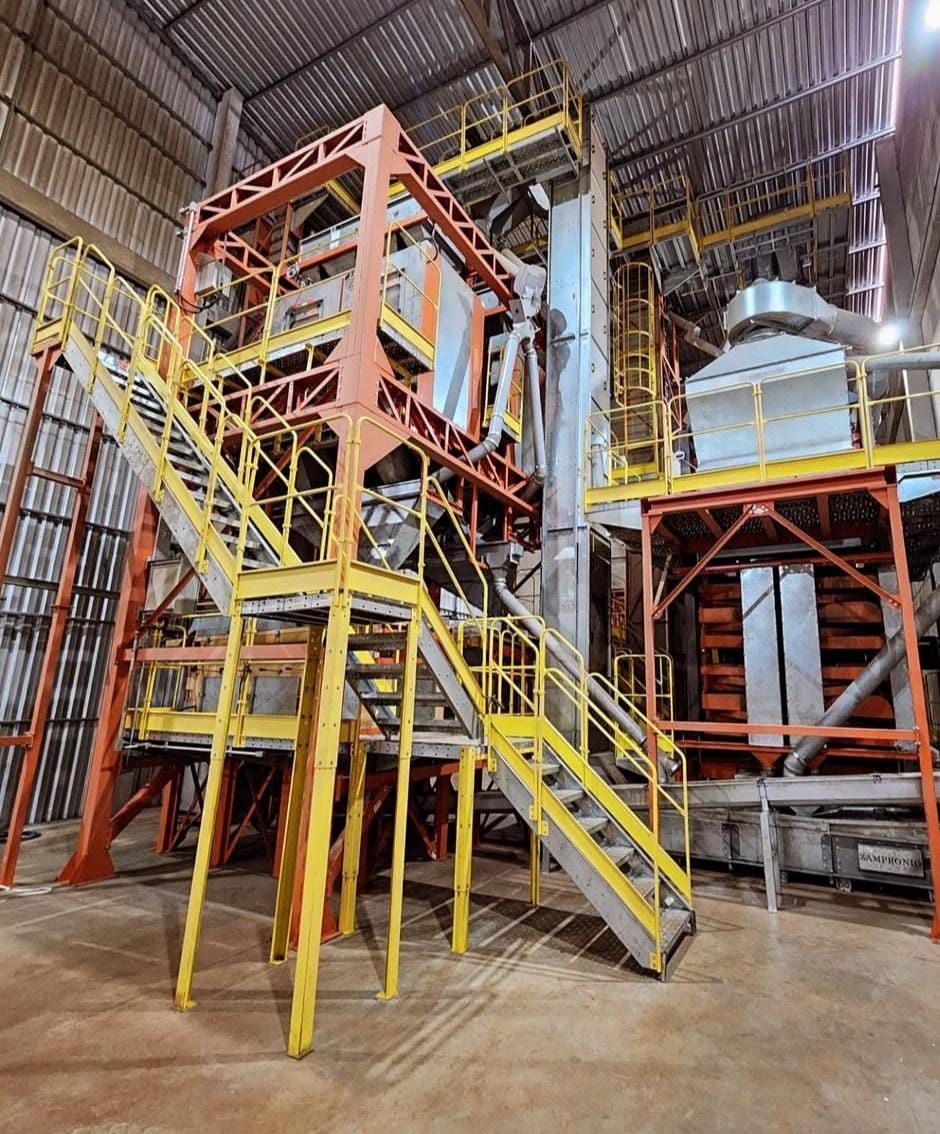 Escadas Industriais de acesso