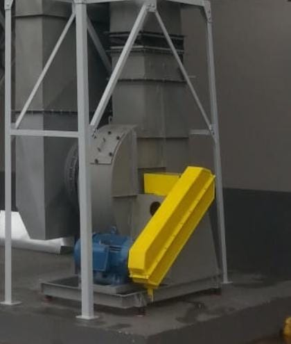 Sistemas de ventilação industrial