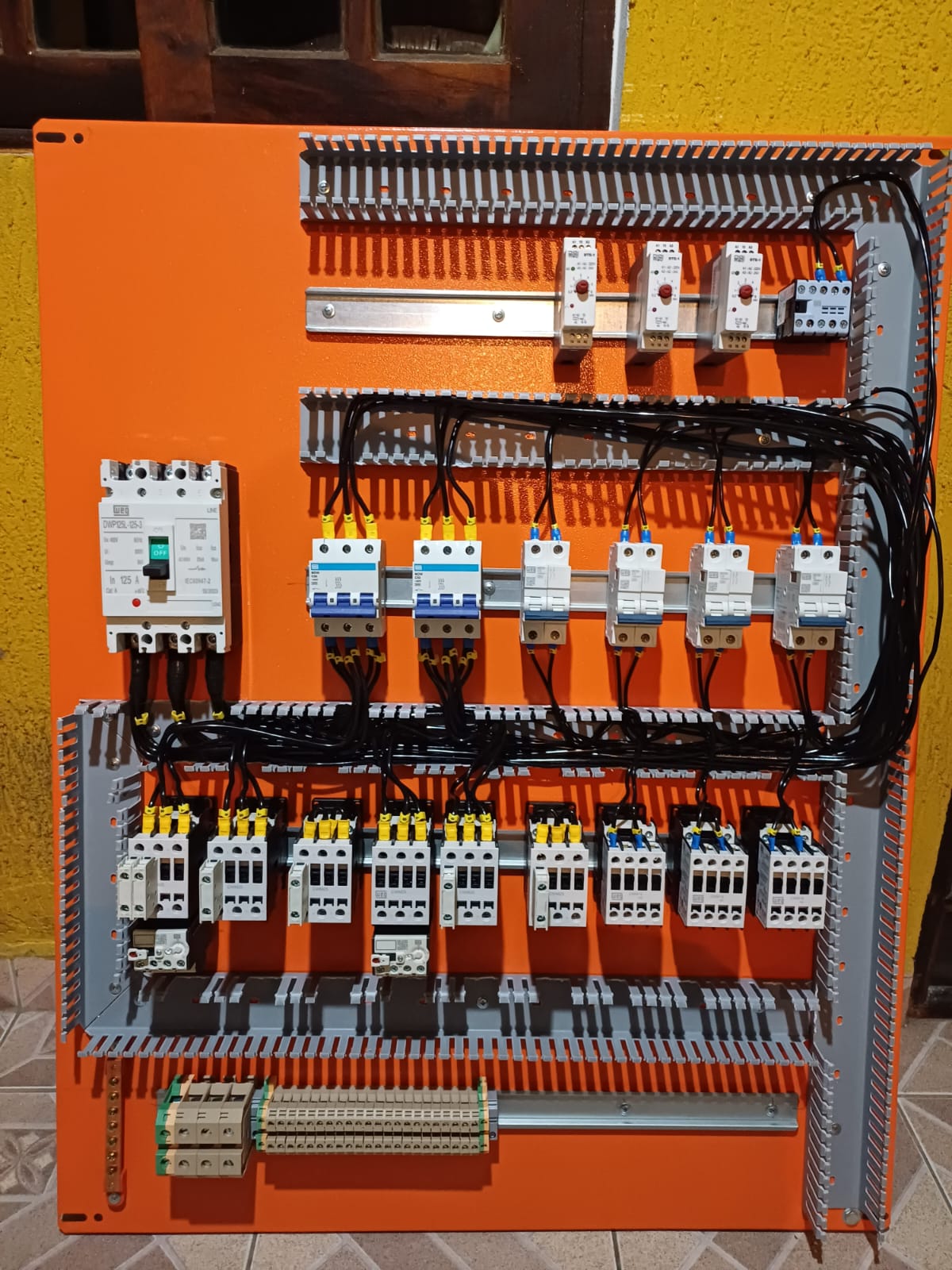 Painel industrial