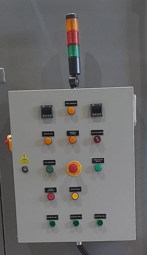 Detalhe painel elétrico