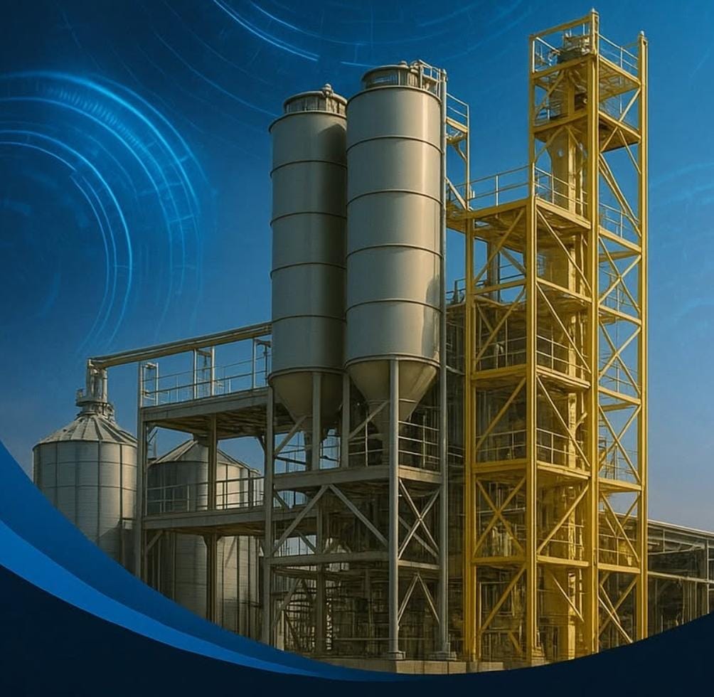 Silos de Armazenamento para cimento